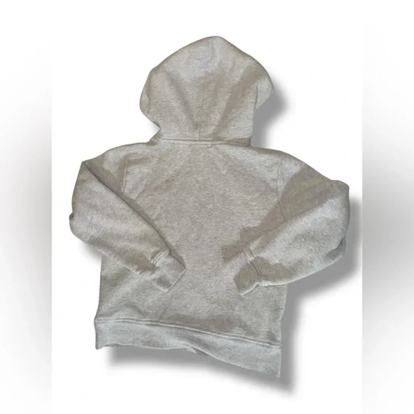 Polo Ralph Lauren Kids 8 Polo Bear USA Gray Hoodie | Hockey Bear Sweatshirt - Picture 4 of 9